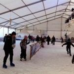 Eisbahnen und Eisbahnzelte
